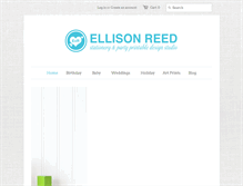 Tablet Screenshot of ellisonreed.com